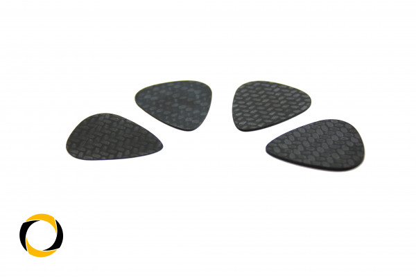 Carbon Plektron Gittarre 2 Stück Pick Plek