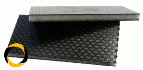 CFK-Sandwichplatte 700 x 550 x 6 Zuschnitt